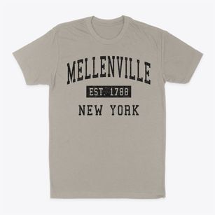 Mellenville New York Classic Established Classic Dad T-Shirt