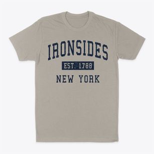 Ironsides New York Classic Established Classic Dad T-Shirt