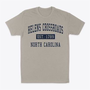 Helens Crossroads North Carolina Classic Established Classic Dad T-Shirt