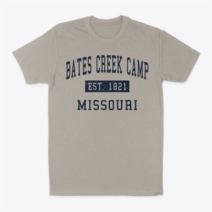 Bates Creek Camp Missouri Classic Established Classic Dad T-Shirt