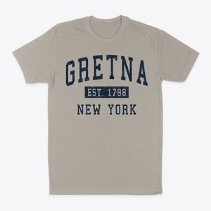 Gretna New York Classic Established Classic Dad T-Shirt