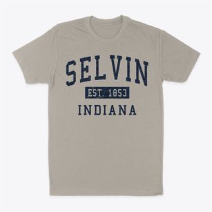 Selvin Indiana Classic Established Classic Dad T-Shirt