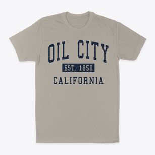 Oil City California Classic Established Classic Dad T-Shirt