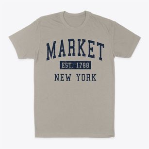 Market New York Classic Established Classic Dad T-Shirt