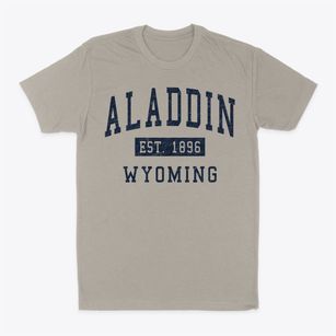 Aladdin Wyoming Classic Established Classic Dad T-Shirt