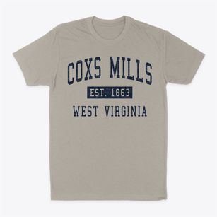 Coxs Mills West Virginia Classic Established Classic Dad T-Shirt