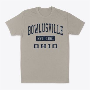 Bowlusville Ohio Classic Established Classic Dad T-Shirt