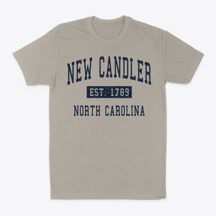 New Candler North Carolina Classic Established Classic Dad T-Shirt
