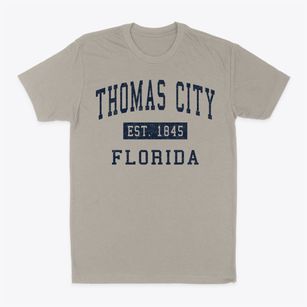 Thomas City Florida Classic Established Classic Dad T-Shirt