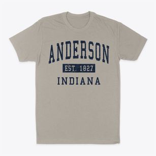 Anderson Indiana Classic Established Classic Dad T-Shirt