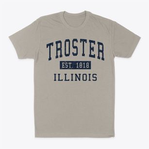 Troster Illinois Classic Established Classic Dad T-Shirt