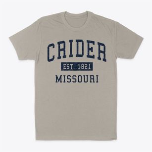 Crider Missouri Classic Established Classic Dad T-Shirt