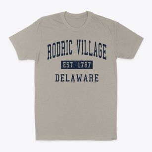 Rodric Village Delaware Classic Established Classic Dad T-Shirt