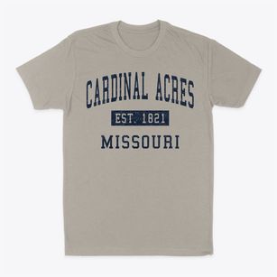 Cardinal Acres Missouri Classic Established Classic Dad T-Shirt