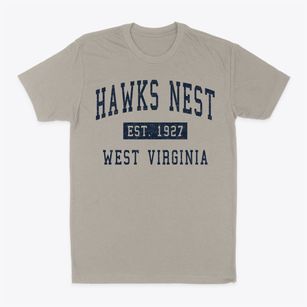 Hawks Nest West Virginia Classic Established Classic Dad T-Shirt