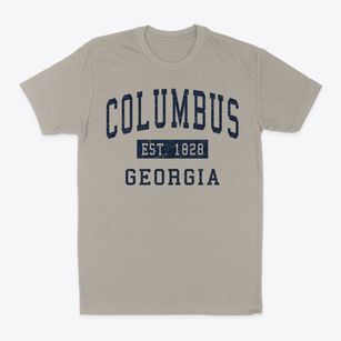 Columbus Georgia Classic Established Classic Dad T-Shirt