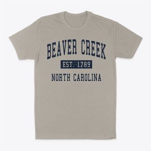 Beaver Creek North Carolina Classic Established Classic Dad T-Shirt