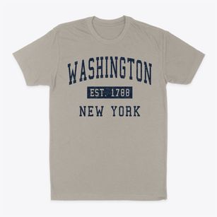 Washington New York Classic Established Classic Dad T-Shirt