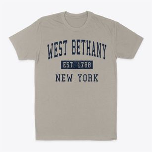 West Bethany New York Classic Established Classic Dad T-Shirt