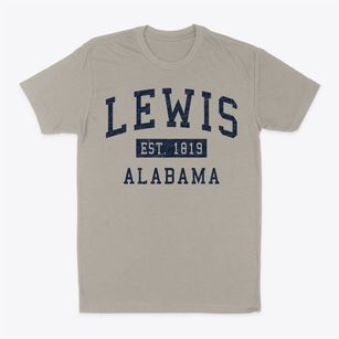 Lewis Alabama Classic Established Classic Dad T-Shirt