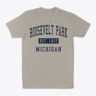 Roosevelt Park Michigan Classic Established Classic Dad T-Shirt