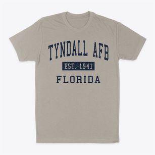 Tyndall Afb Florida Classic Established Classic Dad T-Shirt