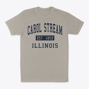 Carol Stream Illinois Classic Established Classic Dad T-Shirt