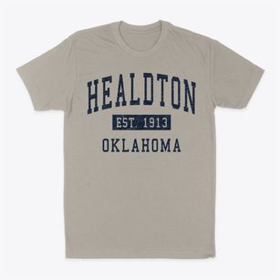 Healdton Oklahoma Classic Established Classic Dad T-Shirt