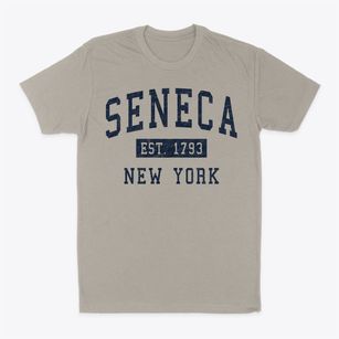 Seneca New York Classic Established Classic Dad T-Shirt