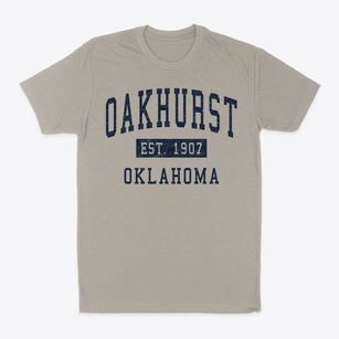 Oakhurst Oklahoma Classic Established Classic Dad T-Shirt