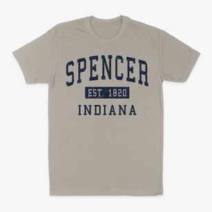 Spencer Indiana Classic Established Classic Dad T-Shirt