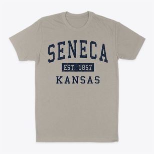 Seneca Kansas Classic Established Classic Dad T-Shirt