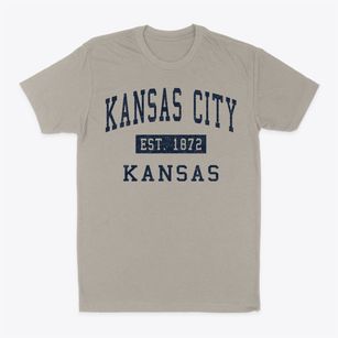 Kansas City Kansas Classic Established Classic Dad T-Shirt