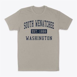 South Wenatchee Washington Classic Established Classic Dad T-Shirt