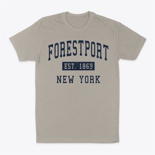 Forestport New York Classic Established Classic Dad T-Shirt