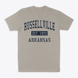 Russellville Arkansas Classic Established Classic Dad T-Shirt