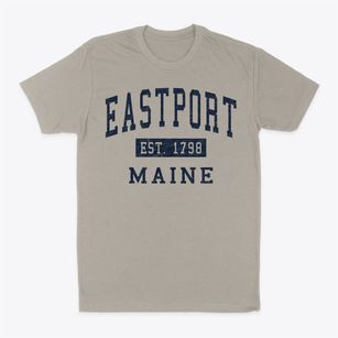 Eastport Maine Classic Established Classic Dad T-Shirt