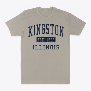 Kingston Illinois Classic Established Classic Dad T-Shirt