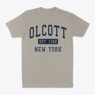 Olcott New York Classic Established Classic Dad T-Shirt