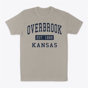 Overbrook Kansas Classic Established Classic Dad T-Shirt