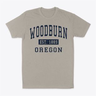 Woodburn Oregon Classic Established Classic Dad T-Shirt