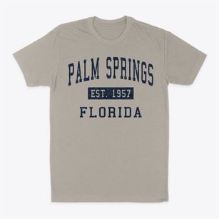 Palm Springs Florida Classic Established Classic Dad T-Shirt