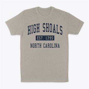 High Shoals North Carolina Classic Established Classic Dad T-Shirt