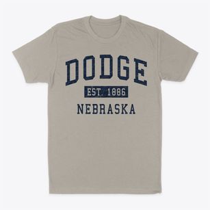 Dodge Nebraska Classic Established Classic Dad T-Shirt