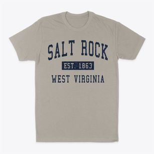 Salt Rock West Virginia Classic Established Classic Dad T-Shirt