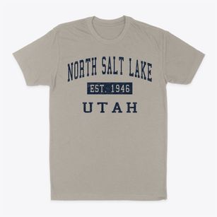 North Salt Lake Utah Classic Established Classic Dad T-Shirt