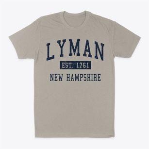 Lyman New Hampshire Classic Established Classic Dad T-Shirt