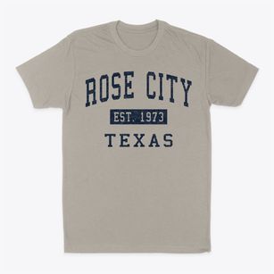 Rose City Texas Classic Established Classic Dad T-Shirt