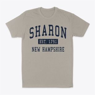 Sharon New Hampshire Classic Established Classic Dad T-Shirt