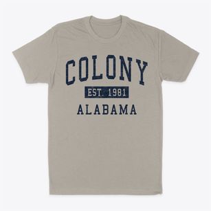 Colony Alabama Classic Established Classic Dad T-Shirt